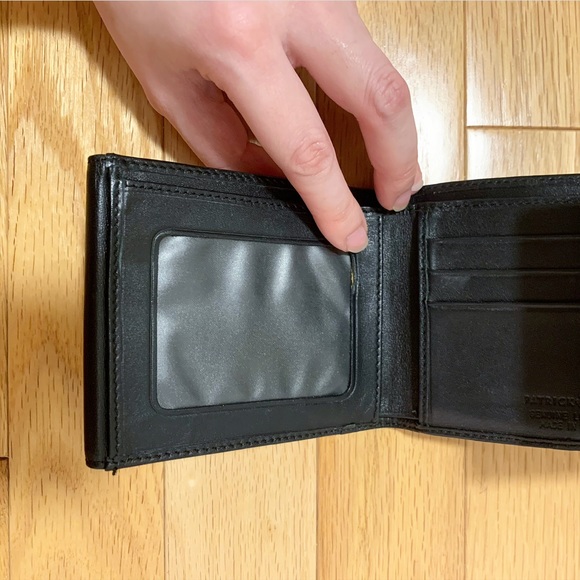 Patrick Cox black monogram wallet - Picture 9 of 11
